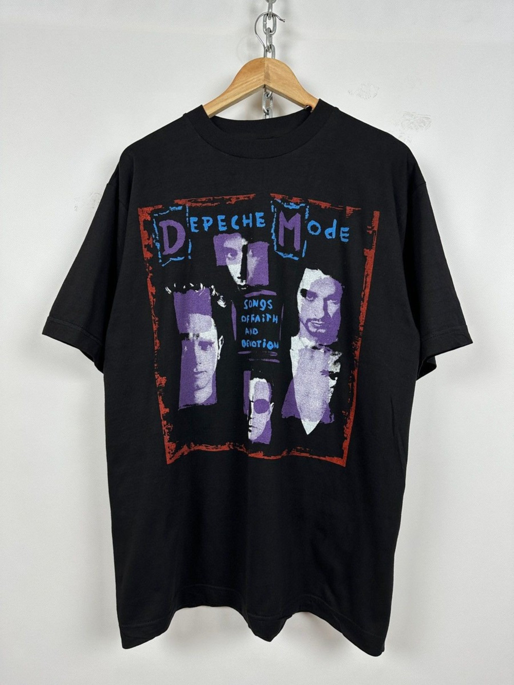 1993 Depeche Mode Songs Of Faith And Devotion Tour Shirt